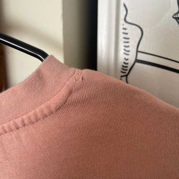 Hurley crew neck peach pink sweater - Picture 3 of 5